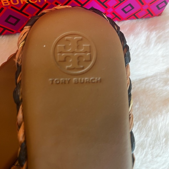 Tory Burch Espadrilles Size 8 TAN - Picture 4 of 9